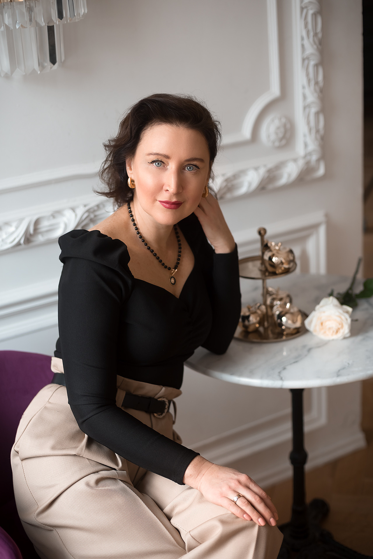 Индивидуальная фотосессия в студии Санкт-Петербурга. Фотограф Юлия Кондратьева