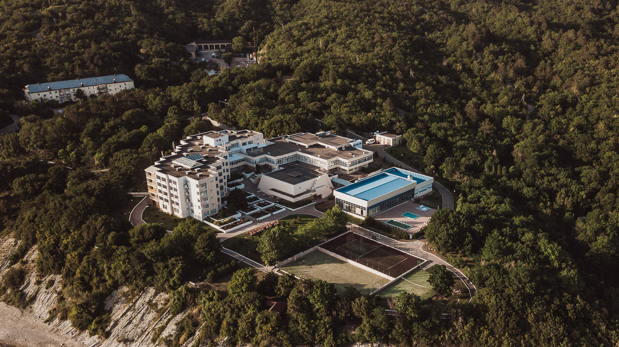 Дом отдыха Туапсе Аэросъемка. Photographer and videographer for wedding in Italy: Rome, Milan, Venic