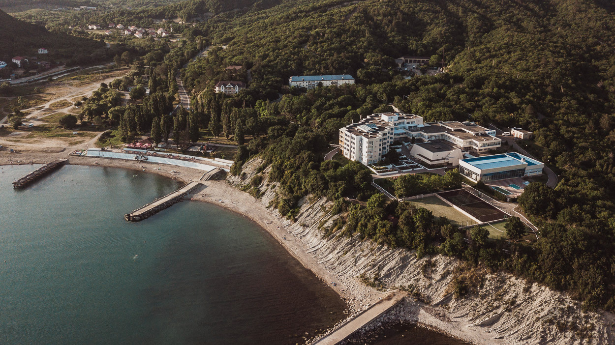 Дом отдыха Туапсе Аэросъемка. Photographer and videographer for wedding in Italy: Rome, Milan, Venic