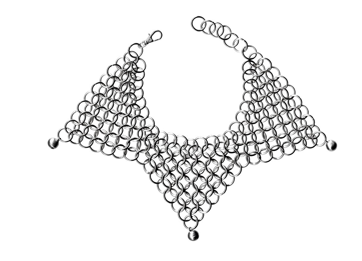 Чокеры из кольчуги. Украшения из кольчуги в Москве Соня Спросонья