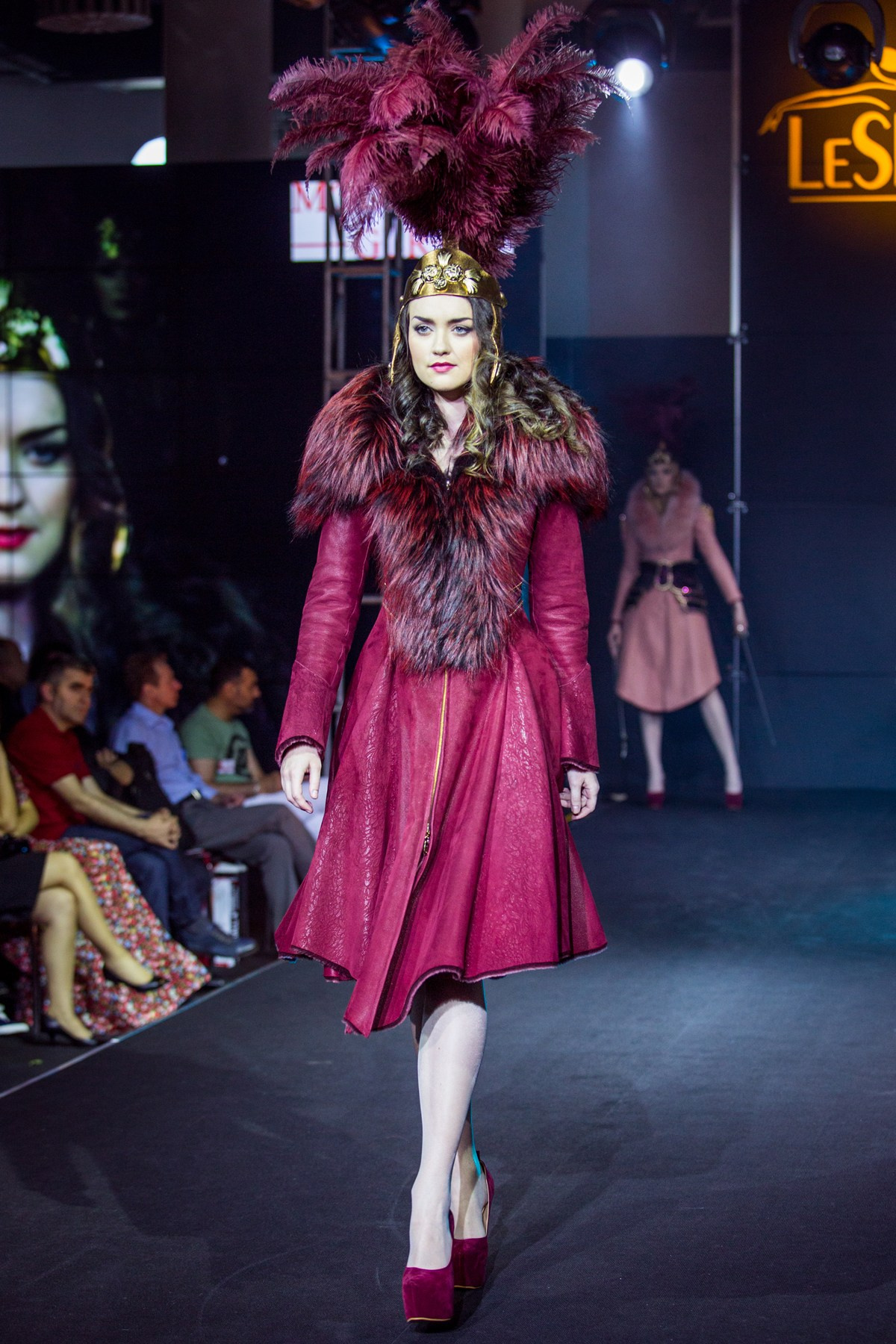 Модный показ LeShow, Москва, 2014. Портретные фотографы в Москве — Анна и Алексей Бородины