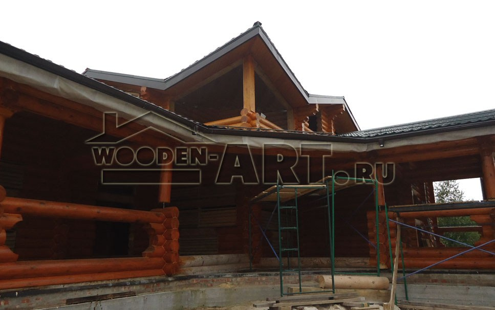 «Съяново» 341 кв. м. Проекты деревянных домов