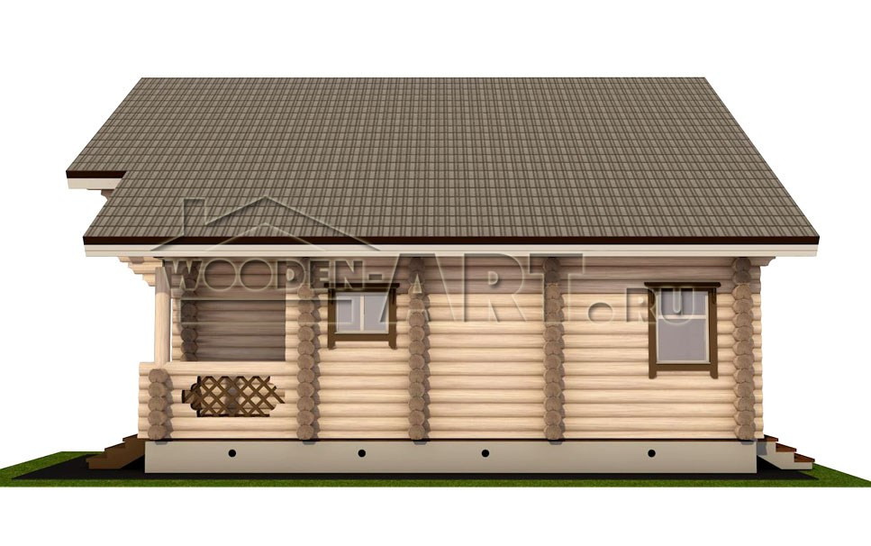 «Нахабино» 192 кв. м. Проекты деревянных домов