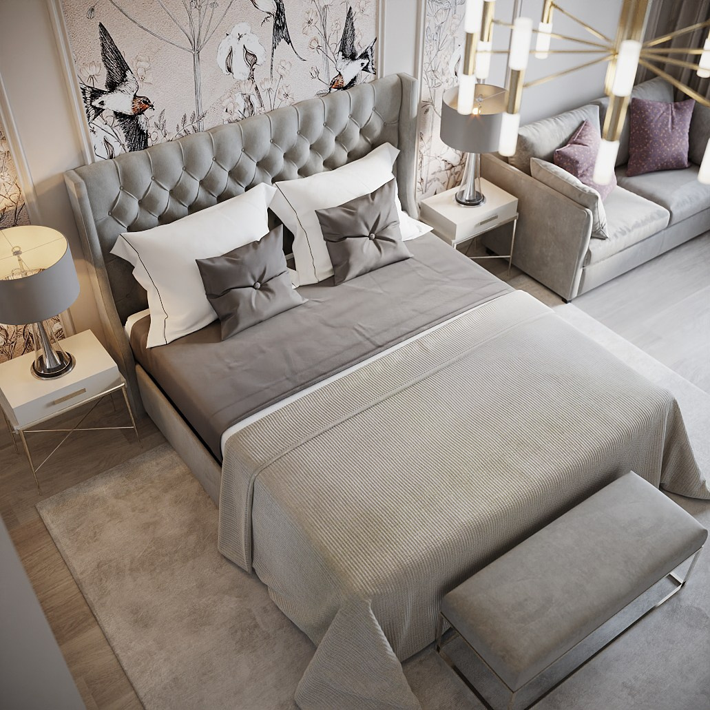 Квартира 74 м², в неоклассике, г. Москва. Студия дизайна