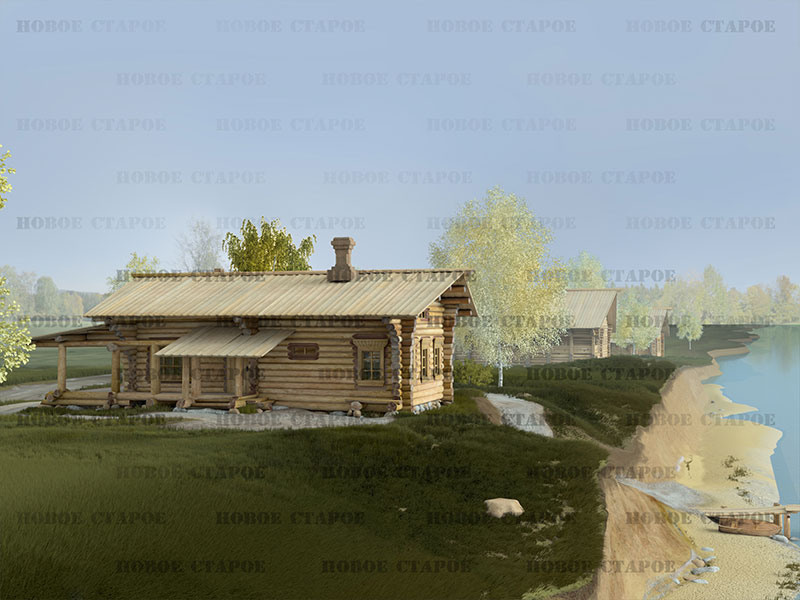 Дом «Хозяин». Новое Старое — русское деревянное зодчество