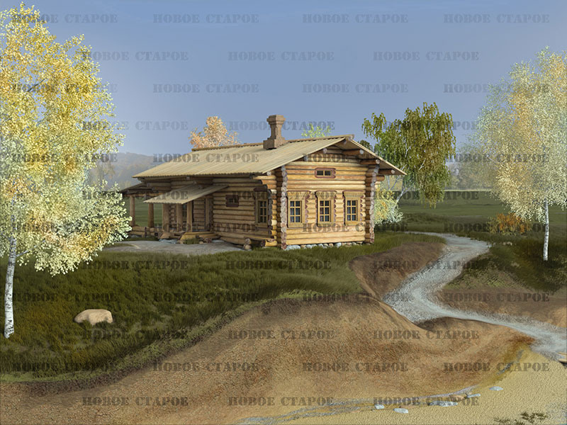 Дом «Хозяин». Новое Старое — русское деревянное зодчество