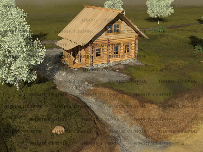 Дом «Семьянин». Новое Старое — русское деревянное зодчество