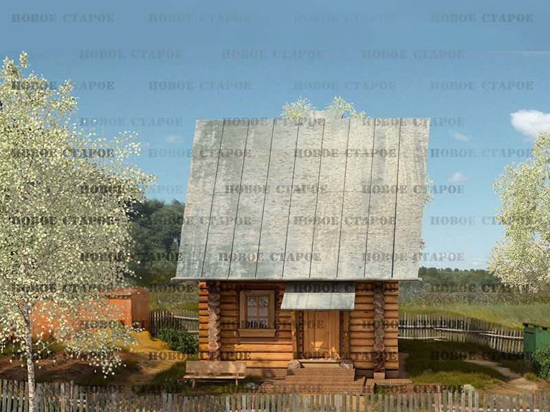 Дом «Селянин». Новое Старое — русское деревянное зодчество