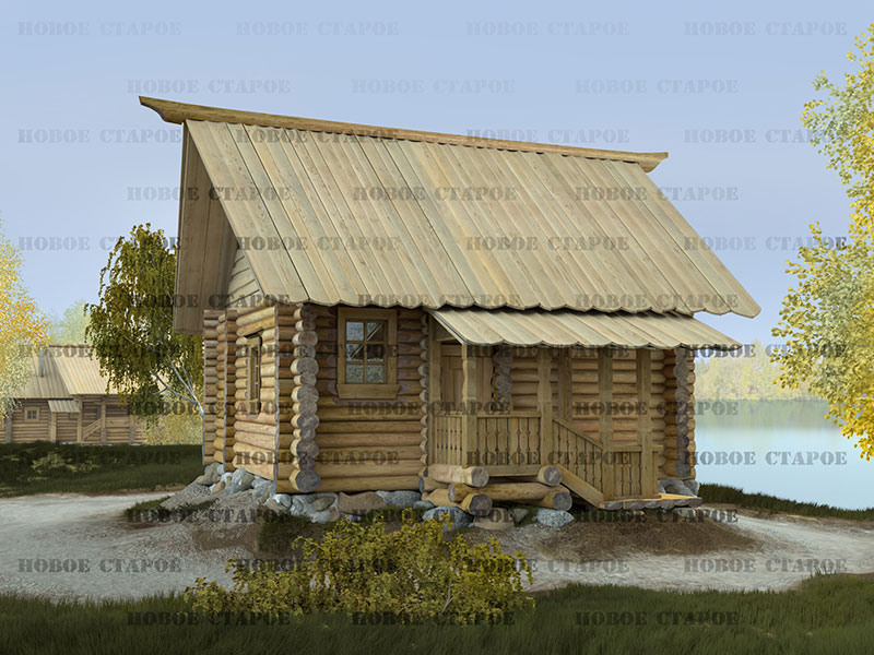 Дом «Семьянин». Новое Старое — русское деревянное зодчество