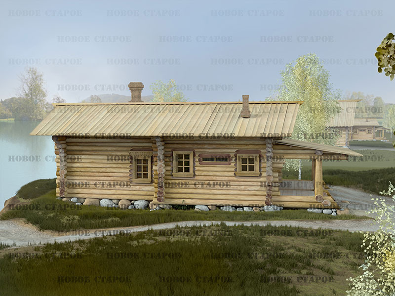 Дом «Хозяин». Новое Старое — русское деревянное зодчество