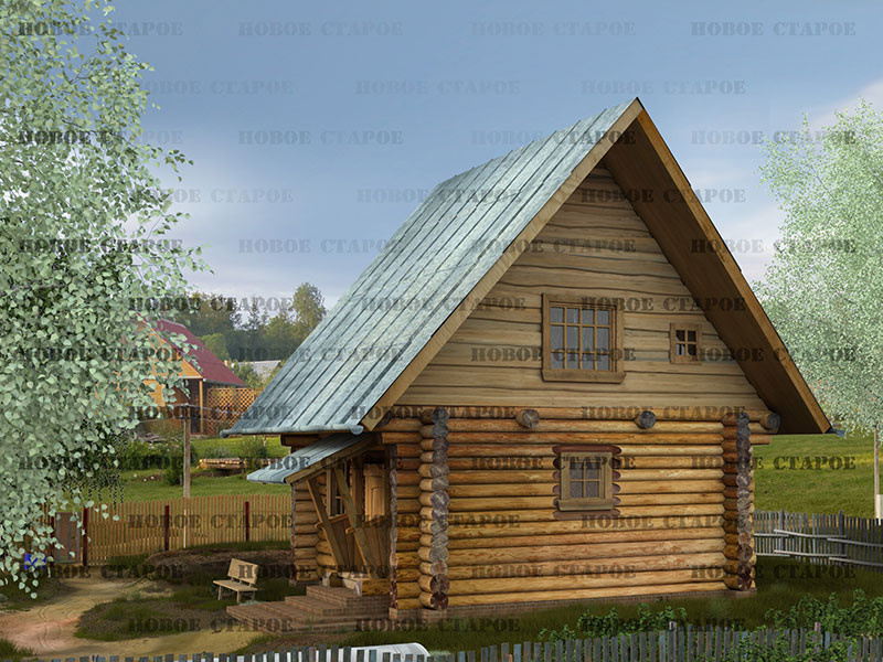 Дом «Селянин». Новое Старое — русское деревянное зодчество