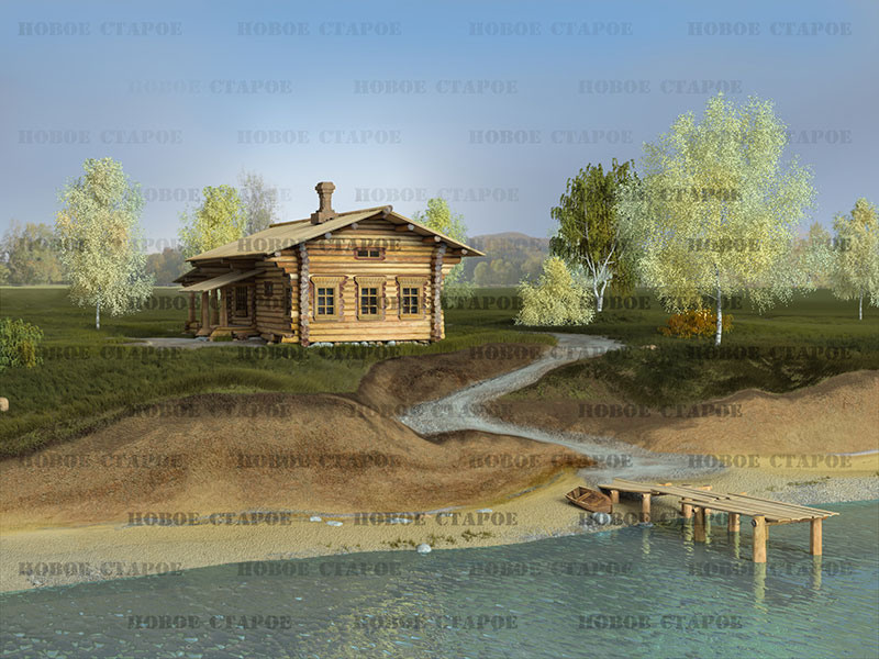 Дом «Хозяин». Новое Старое — русское деревянное зодчество