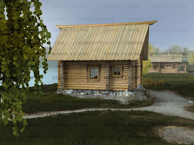 Дом «Семьянин». Новое Старое — русское деревянное зодчество