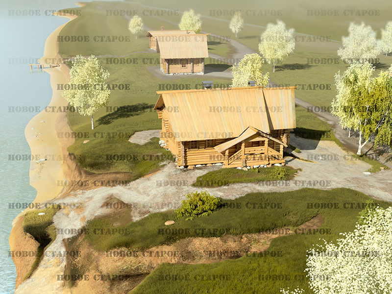 Дом «Хоромы». Новое Старое — русское деревянное зодчество