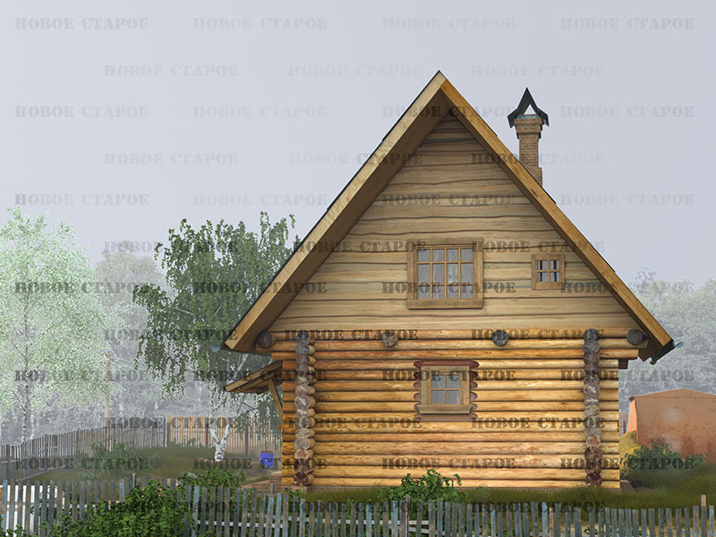 Дом «Селянин». Новое Старое — русское деревянное зодчество