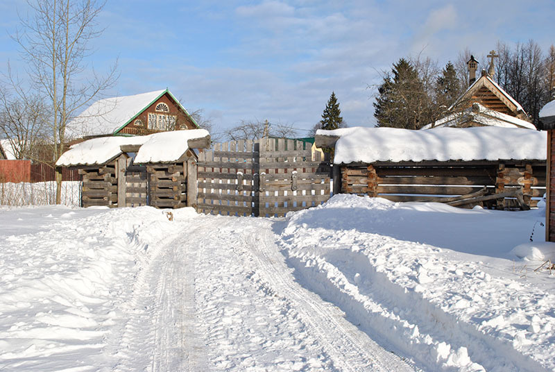 Входные ворота. Новое Старое — русское деревянное зодчество