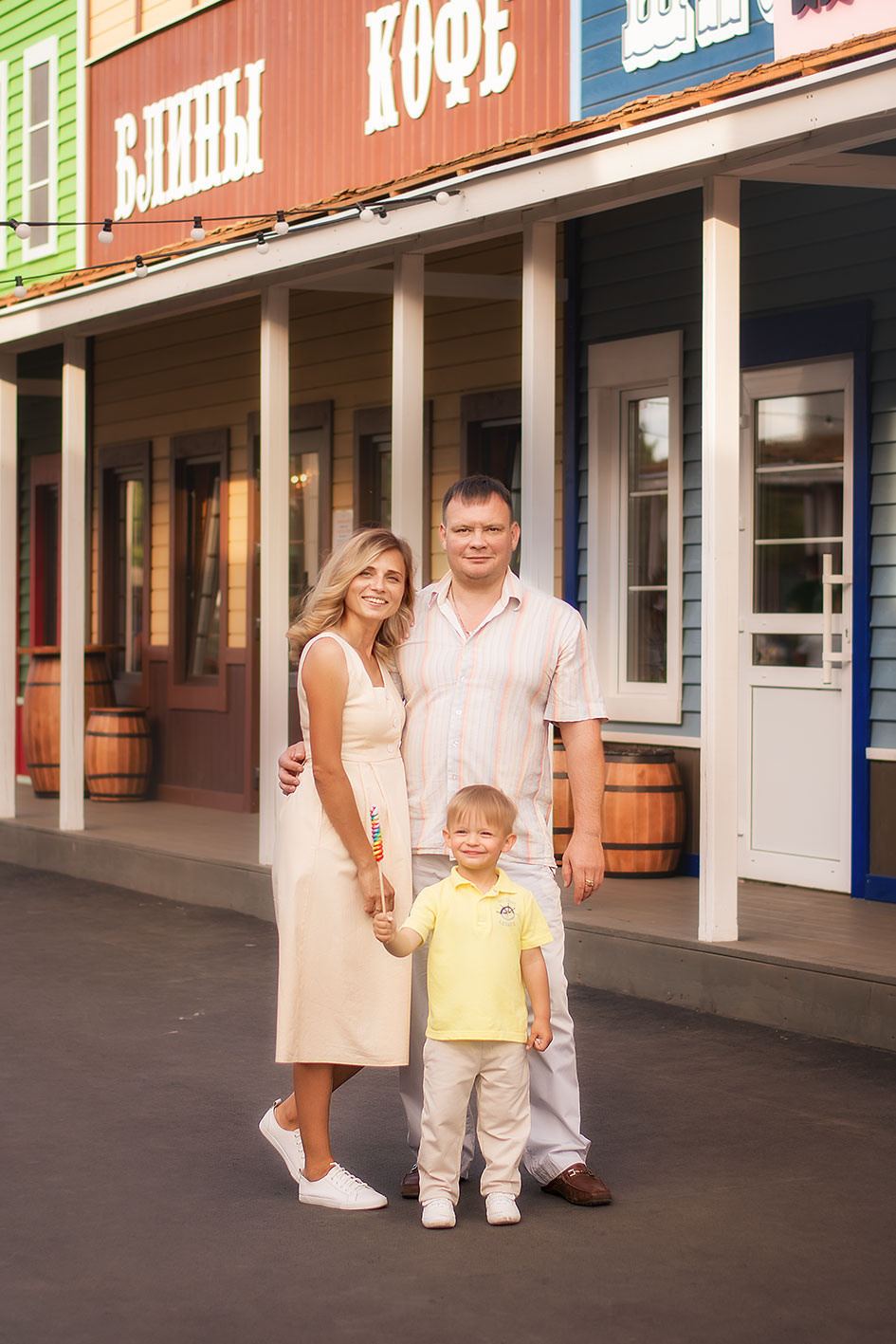 Семейные фотосессии на улице. Фотограф в Омске Евгения Каргаполова