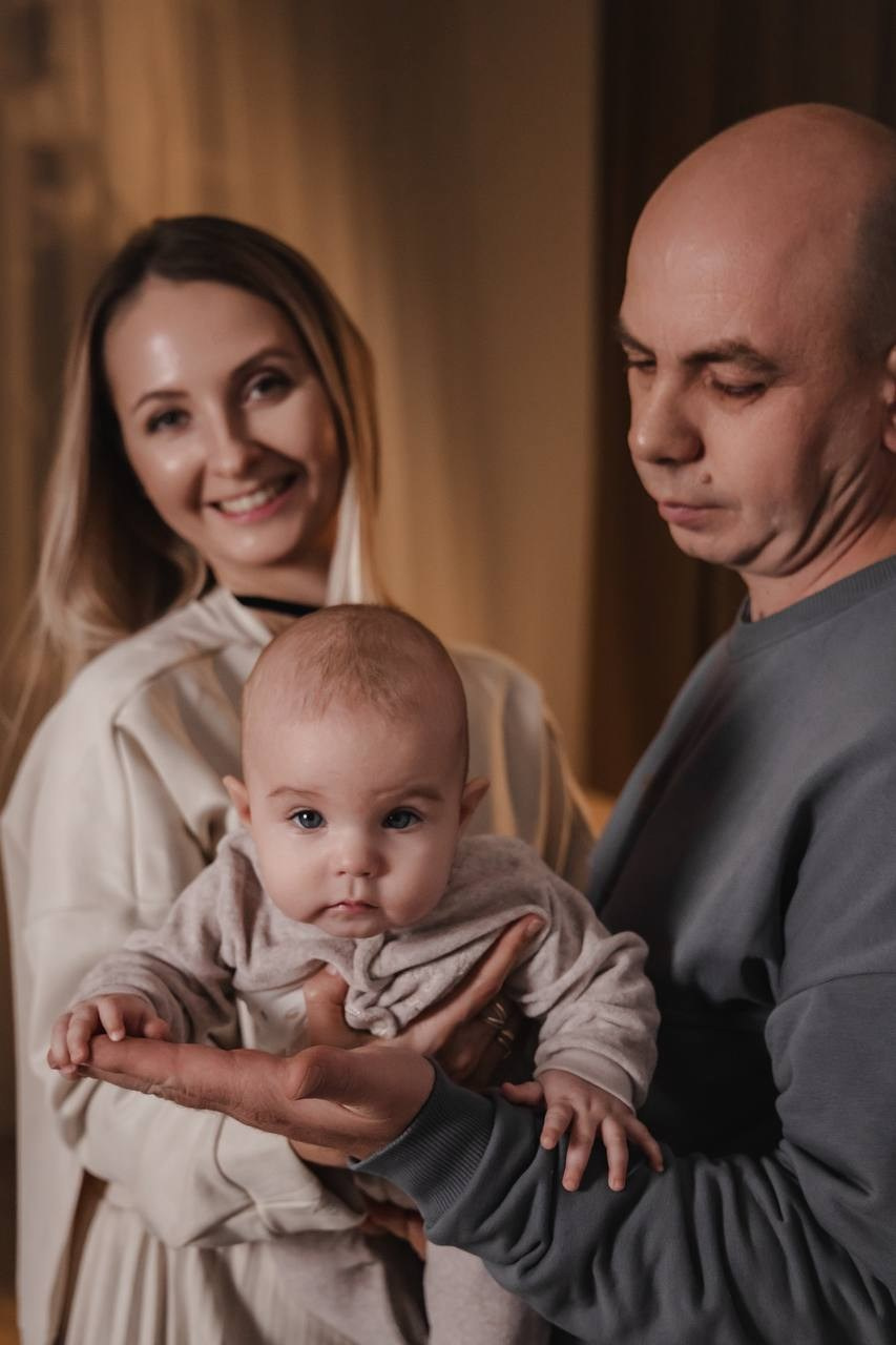 Семья Пономаревы. Фотограф Анастасия Борисова