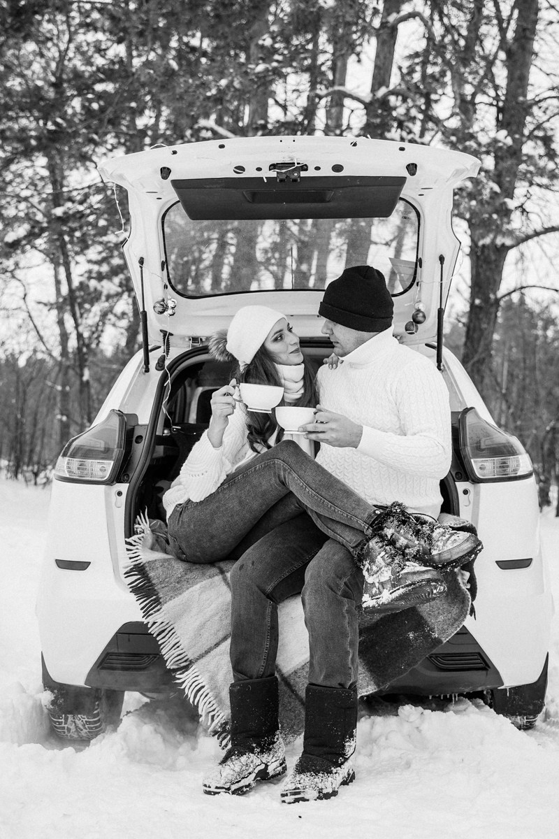 Зимняя фотосессия в лесу. Фотограф в Самаре Екатерина Кроз