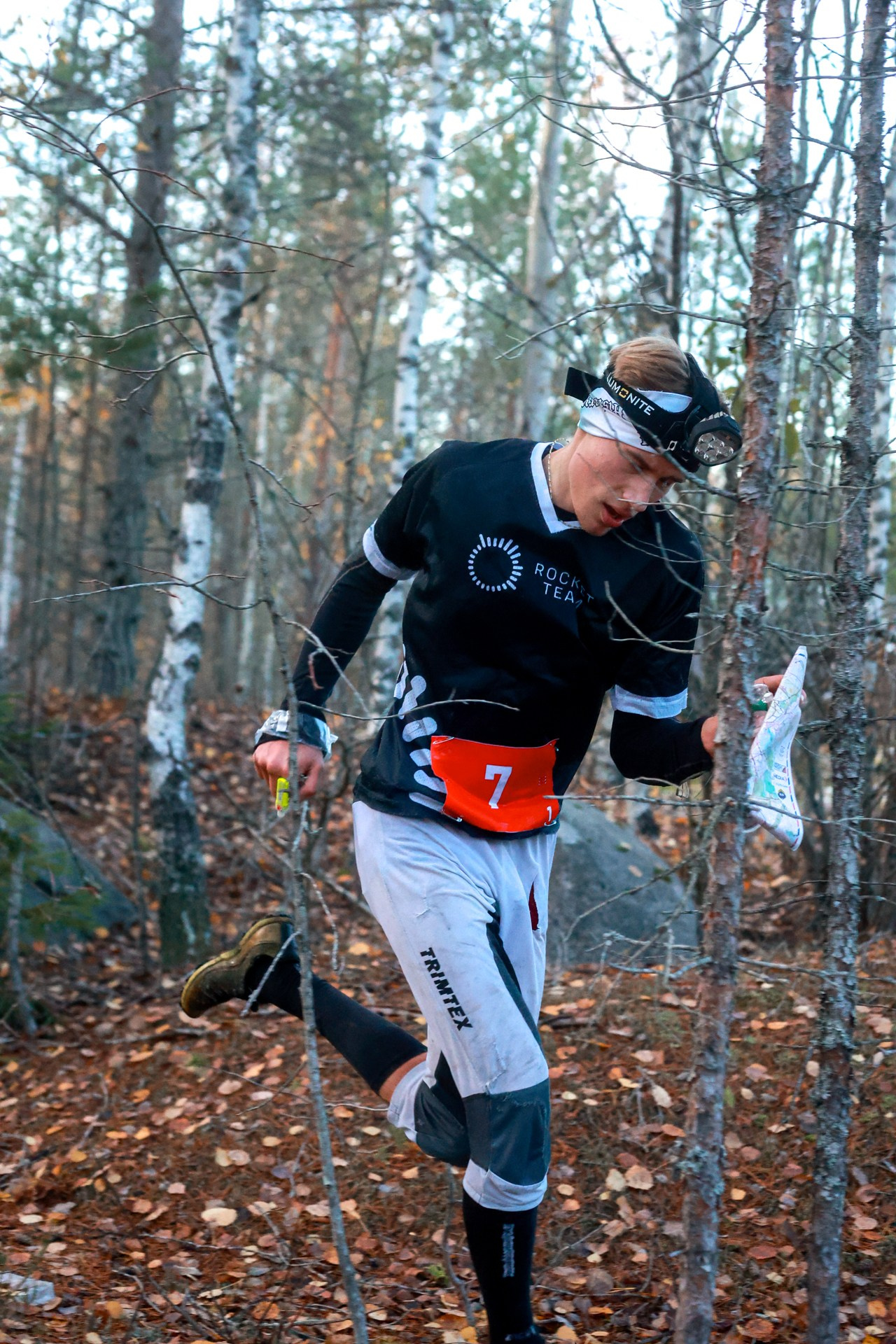 Ночная съемка мероприятия