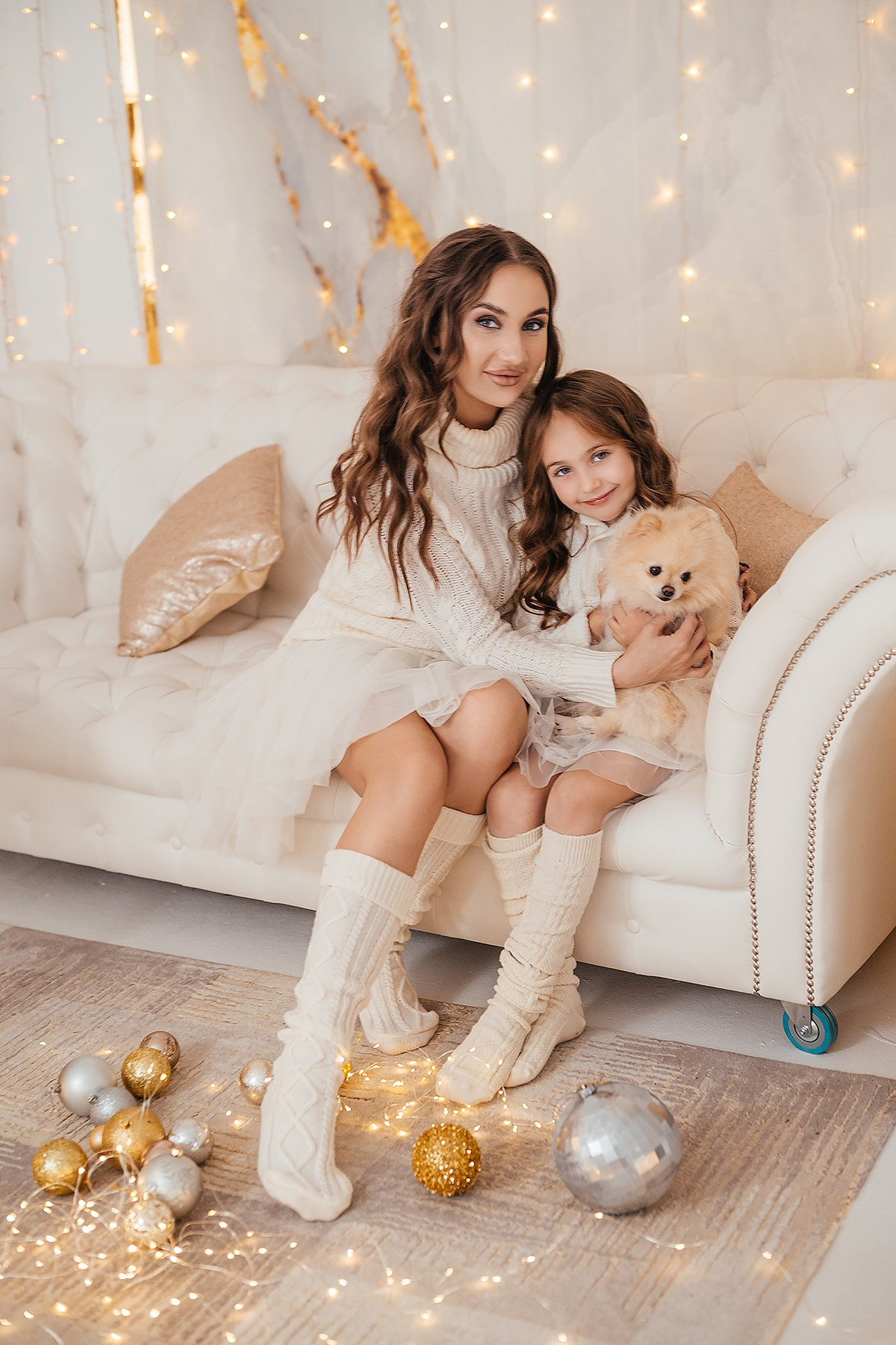 Новогодняя сьемка. Фотограф Анна Качан