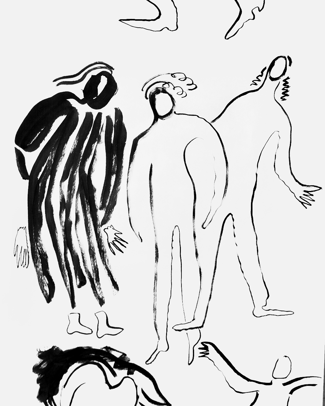 В присутствии художника. Portfolio Birdcrush