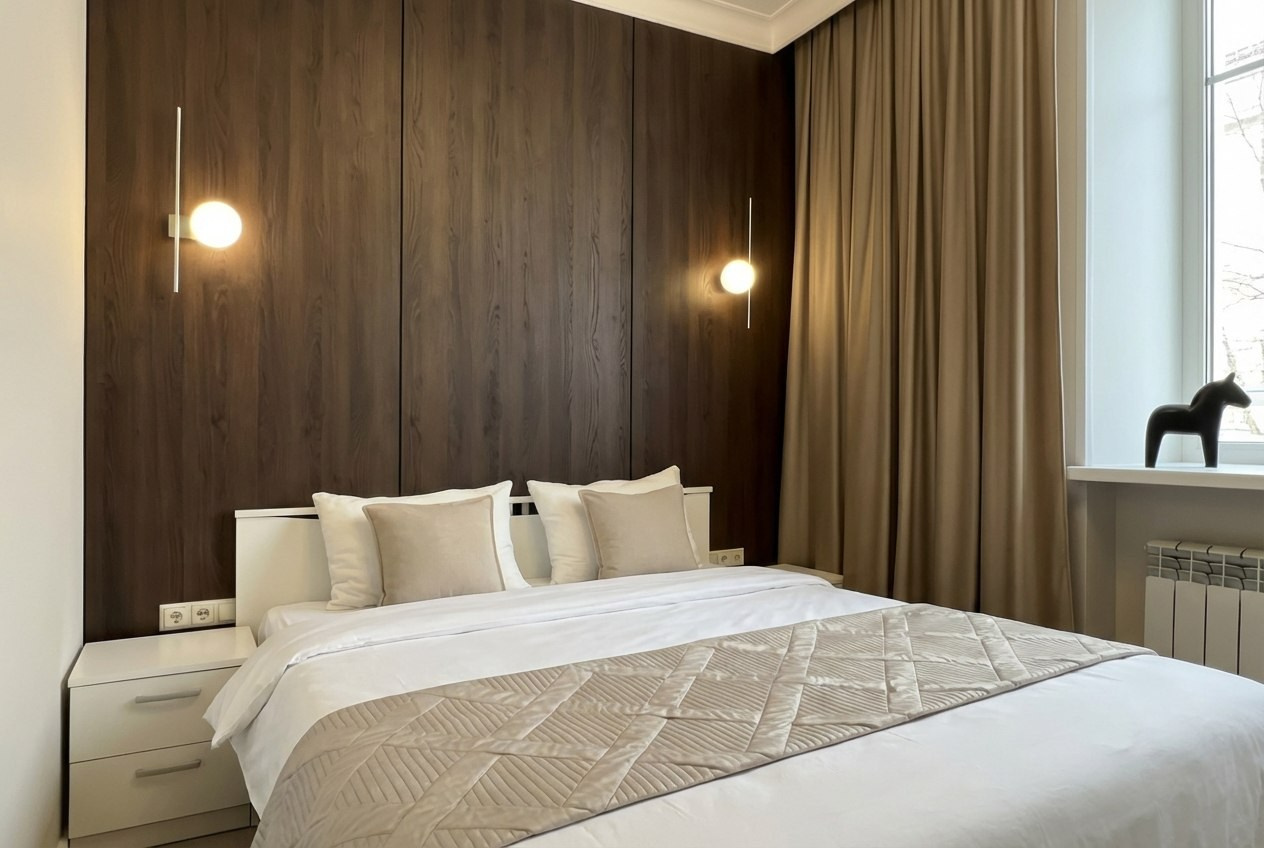 интерьерная фотография спальни