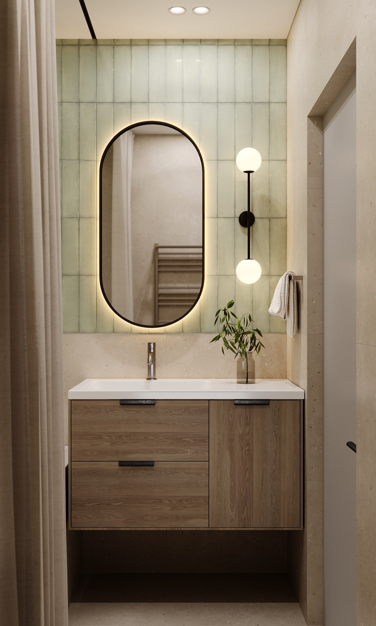 ЖК Открытие 65.8 м². Дизайнер интерьера квартир и частных домов в Казани