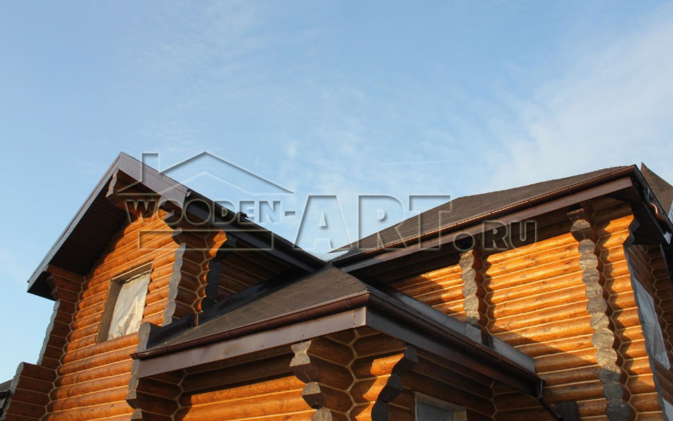 «Замок» 352 кв. м. Проекты деревянных домов