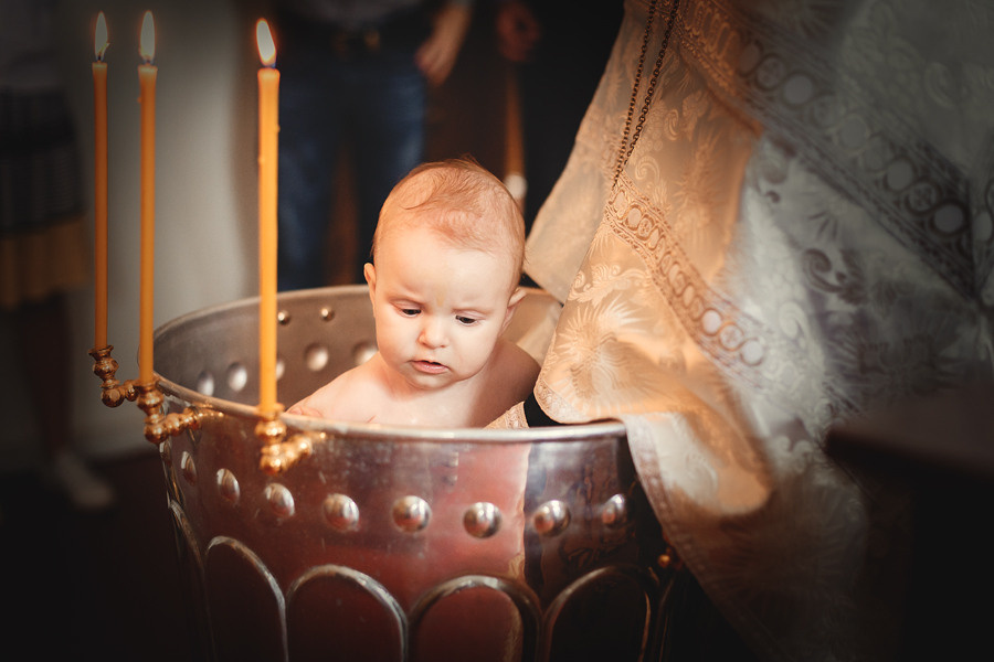 Крещение Нелли. Фотограф Наташа Румянцева