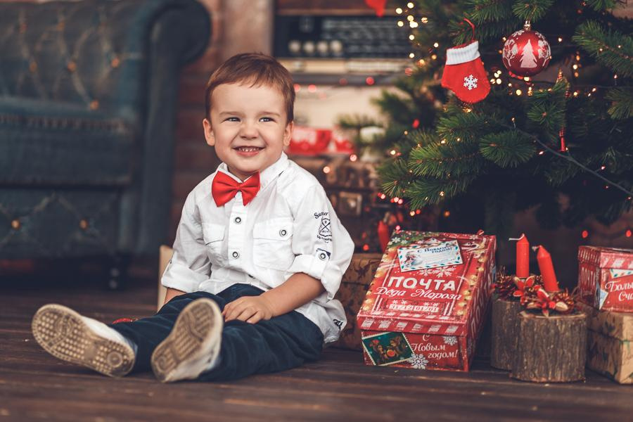 Новогодняя семейная фотосессия. Фотограф Наташа Румянцева