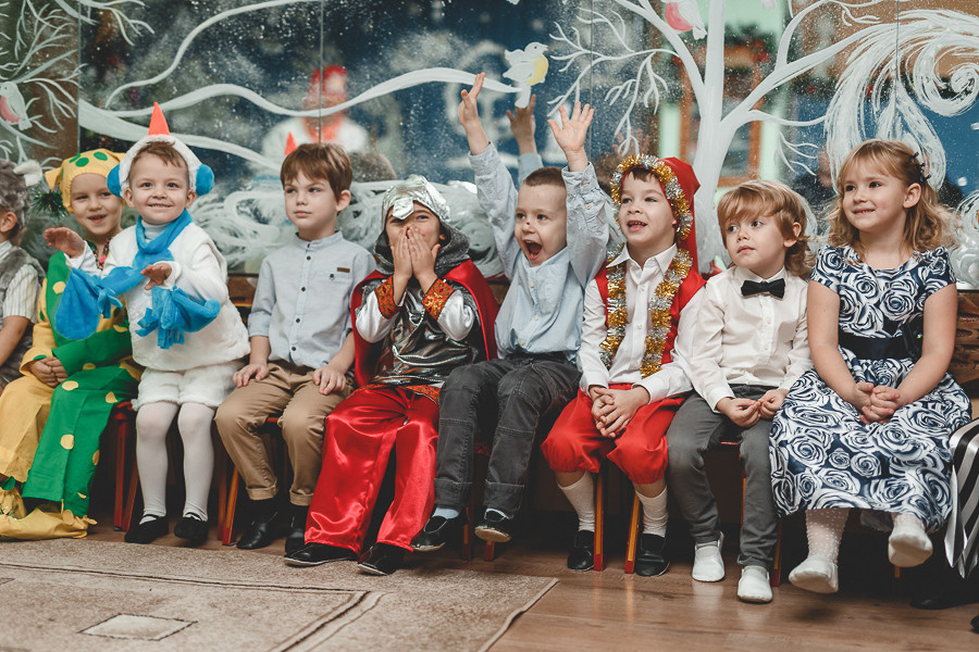 НОВОГОДНИЙ УТРЕННИК В ДЕТСКОМ САДУ. Фотограф Наташа Румянцева