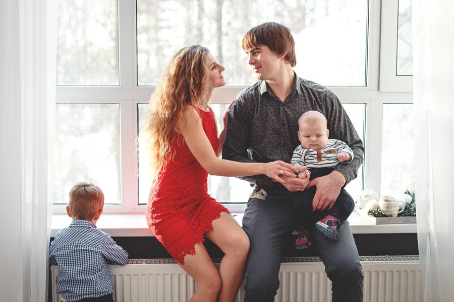 New Year Family. Фотограф Наташа Румянцева