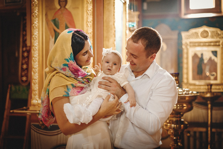 Крещение Нелли. Фотограф Наташа Румянцева