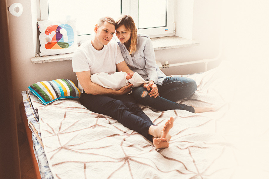 Алексей 12 дней. Фотограф Наташа Румянцева