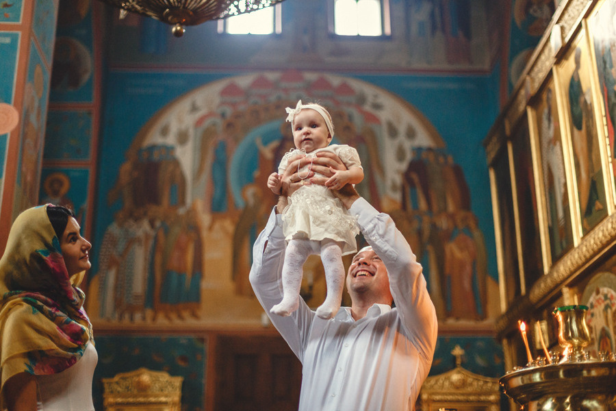 Крещение Нелли. Фотограф Наташа Румянцева