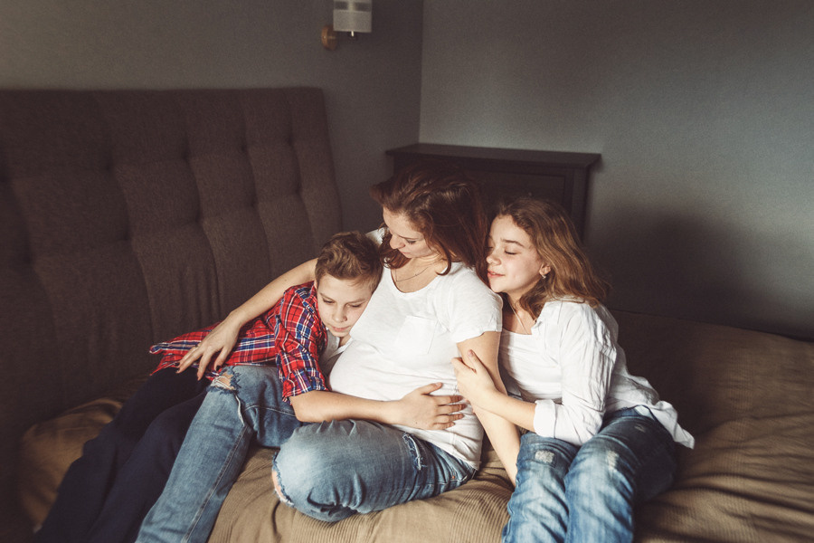 Maria & Kids | В ожидании Чуда. Фотограф Наташа Румянцева