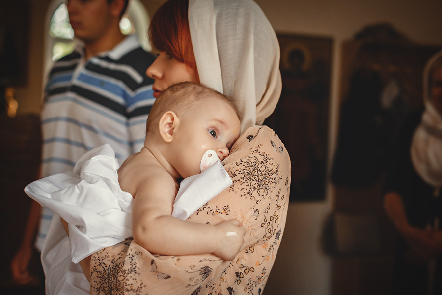 Крещение Нелли. Фотограф Наташа Румянцева