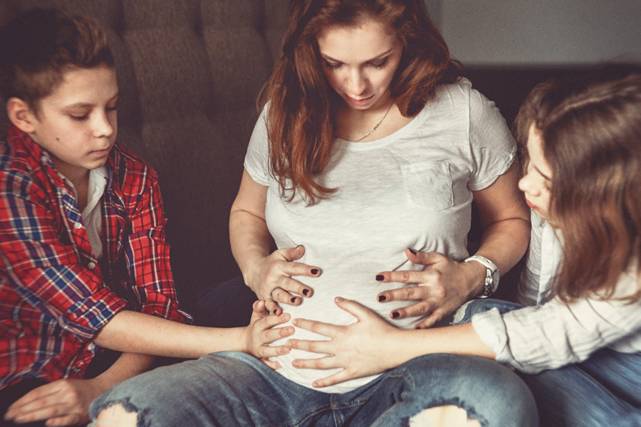 Maria & Kids | В ожидании Чуда. Фотограф Наташа Румянцева