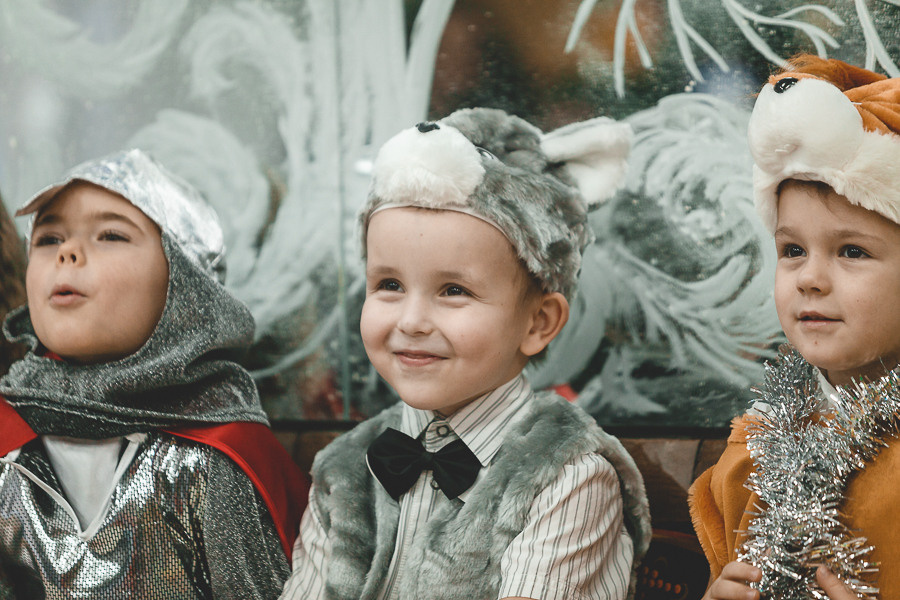 НОВОГОДНИЙ УТРЕННИК В ДЕТСКОМ САДУ. Фотограф Наташа Румянцева