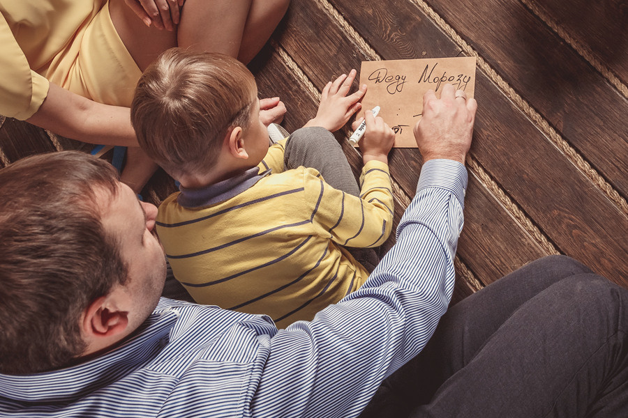 Алена, Саша и Артем. Фотограф Наташа Румянцева