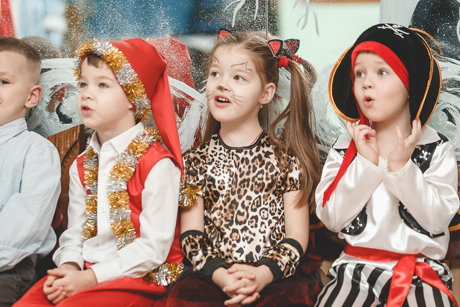 НОВОГОДНИЙ УТРЕННИК В ДЕТСКОМ САДУ. Фотограф Наташа Румянцева