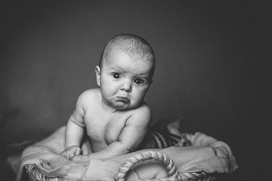 Маруся 3 месяца. Фотограф Наташа Румянцева