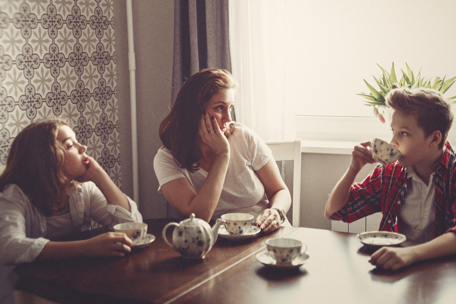 Maria & Kids | В ожидании Чуда. Фотограф Наташа Румянцева