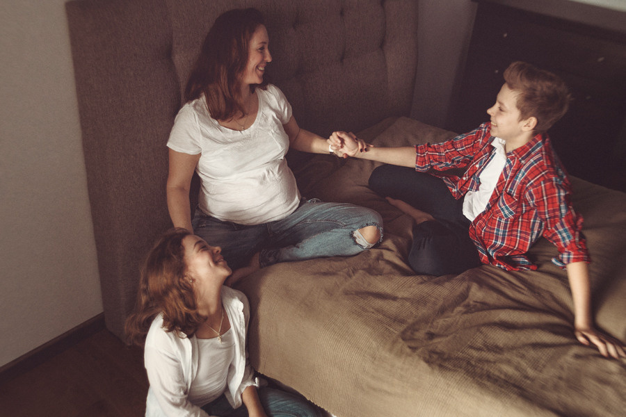Maria & Kids | В ожидании Чуда. Фотограф Наташа Румянцева
