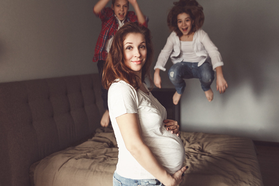 Maria & Kids | В ожидании Чуда. Фотограф Наташа Румянцева