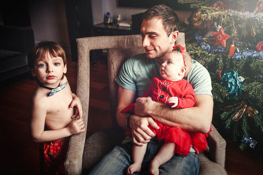 Новый Год в кругу Семьи. Фотограф Наташа Румянцева