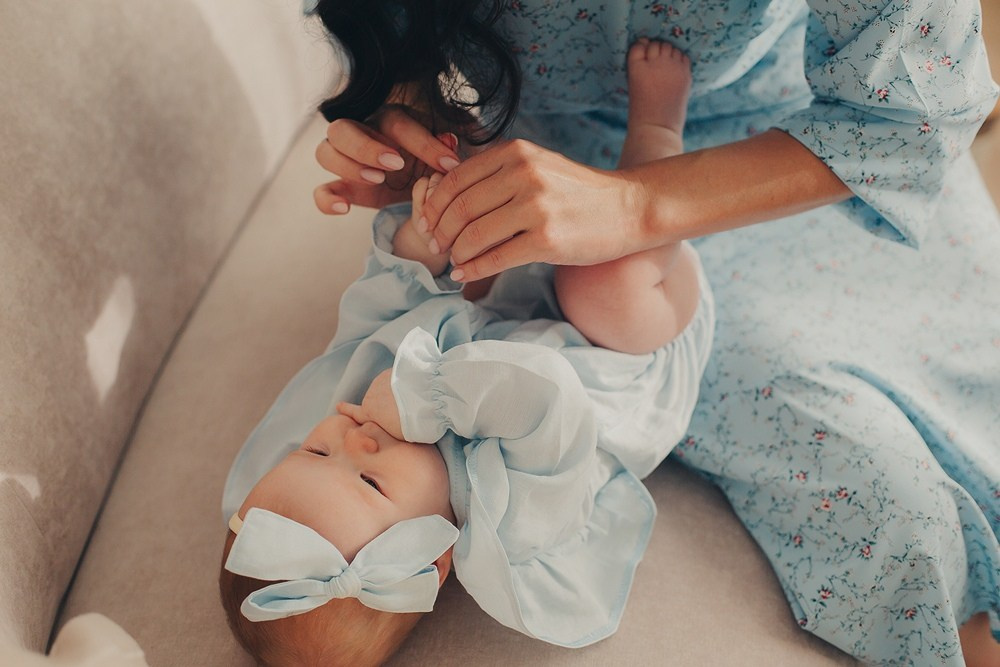 Фотосессия детей до года. Фотограф Евгения Мальцева, Архангельск