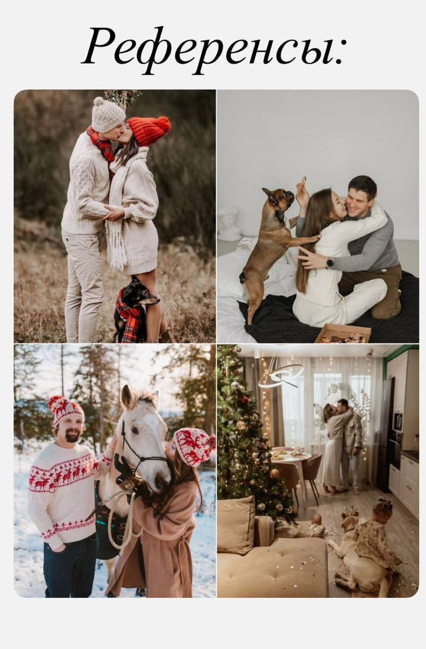 Новогодняя фото выставка «Любимые питомцы — это член семьи». Семейный фотограф анималист г. Находка