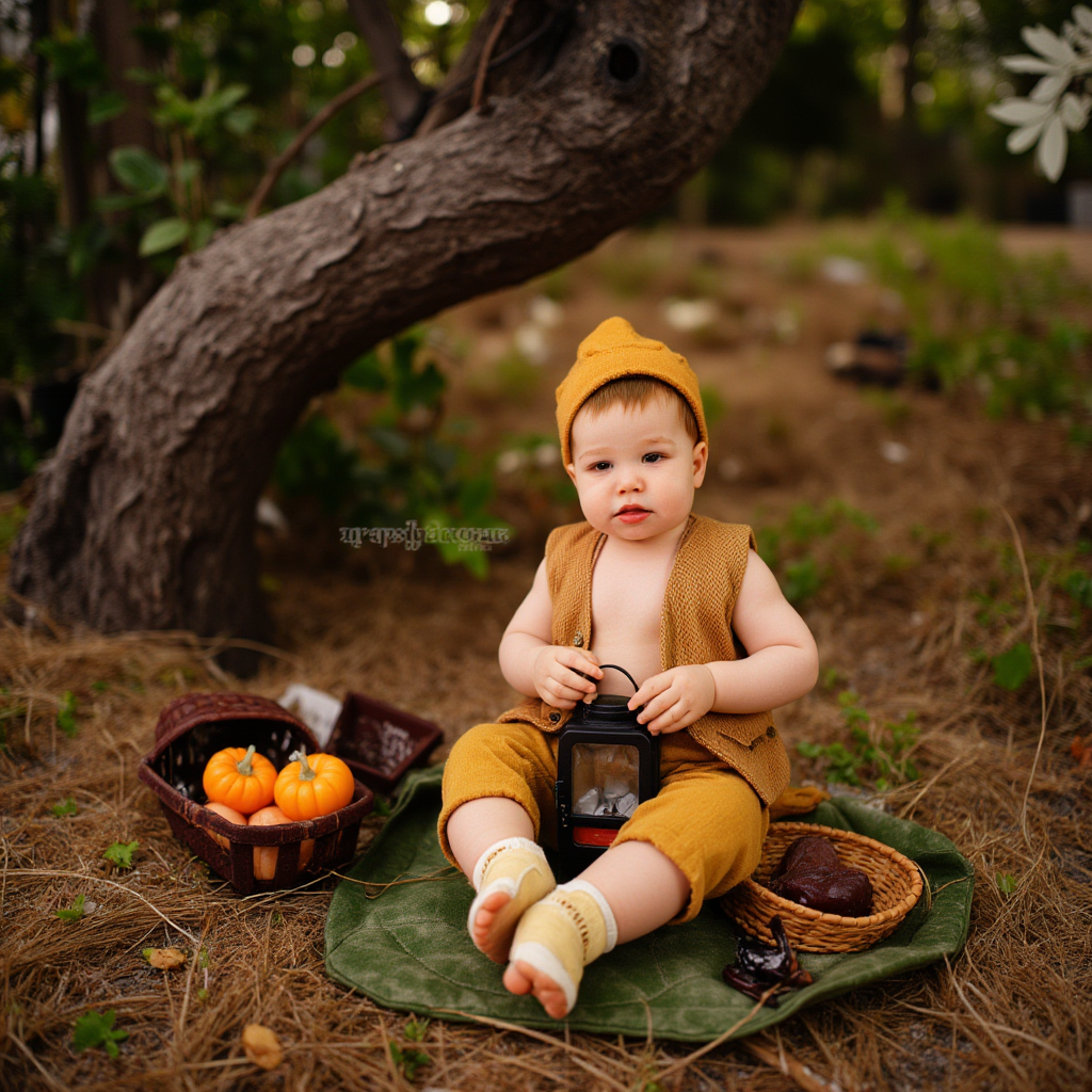 Фотосессия в Сказочном Лесу. Детская Фотостудия ГОДОВАСИКИ в Санкт-Петербурге фотосесия на годик